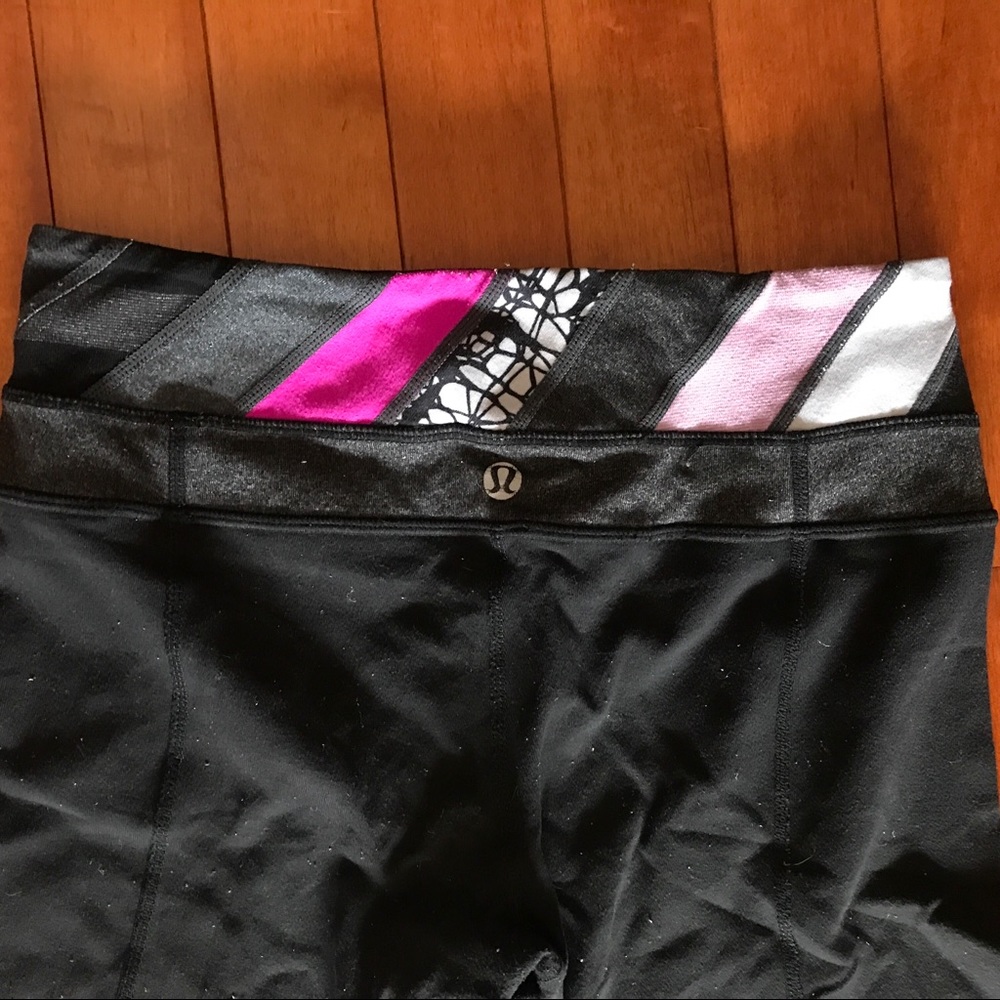 Lulu lemon reversible low rise flare yoga pants